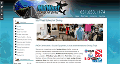 Desktop Screenshot of mwschoolofdiving.com